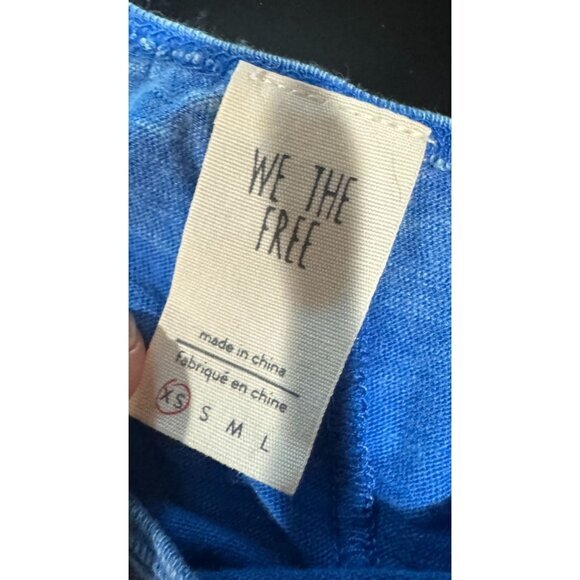 Free People One Shoulder Top Blue Size XS |E1 - Picture 2 of 3